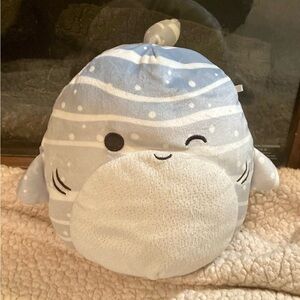 ⭐️4/$20 Squishmallows Sachie the whale shark plushie